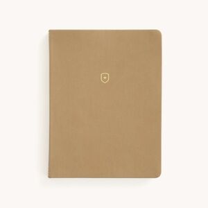 Simplified By Emily Ley Leatherette Journal - Fawn